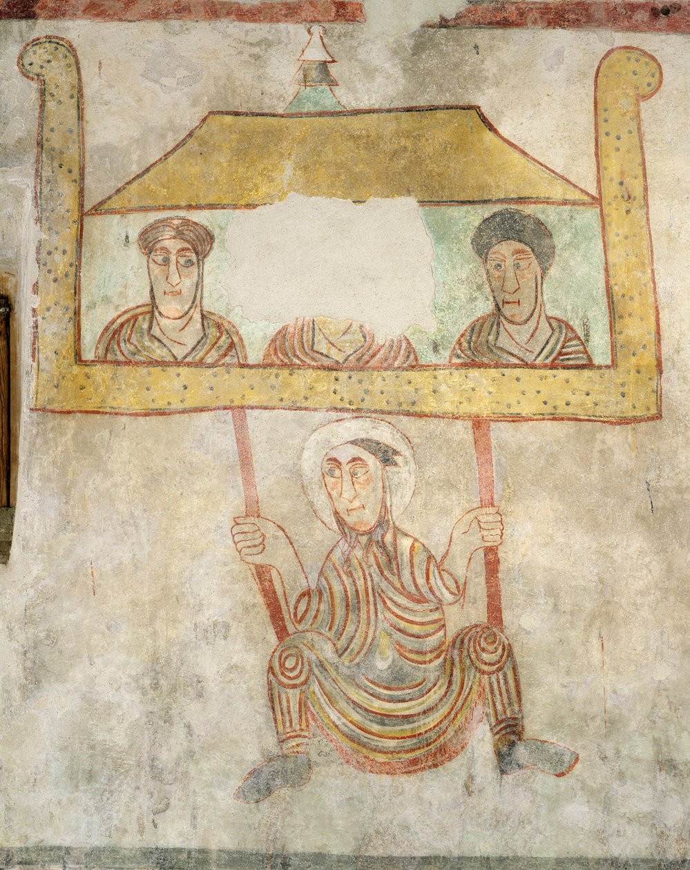 Der heilige Proculus flieht aus der Stadt Verona von Italian School