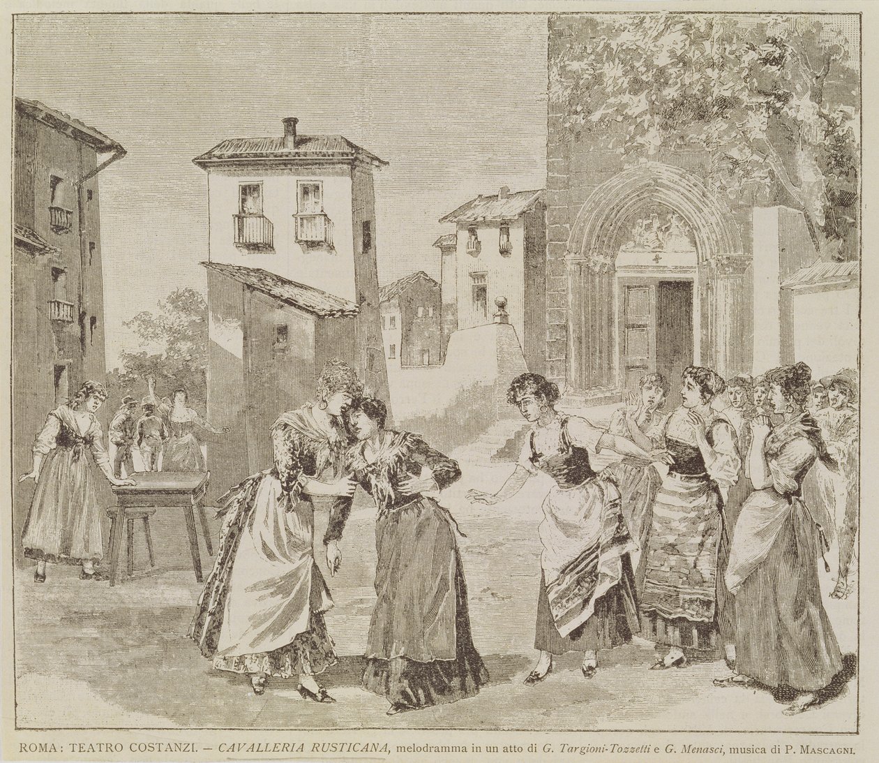 Szene aus der Oper 