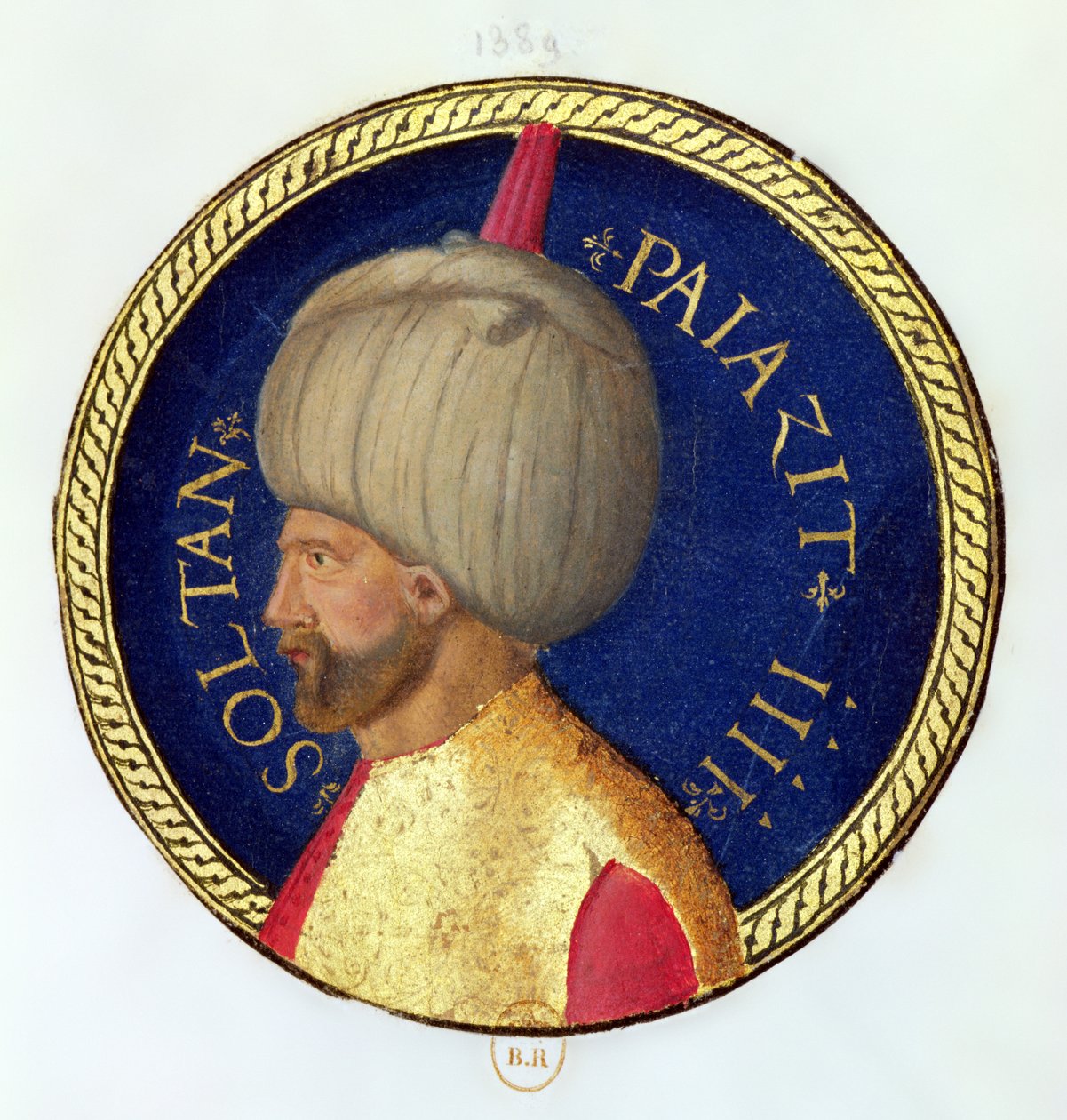 Sultan Bayezid I (1357-1403) von Italian School