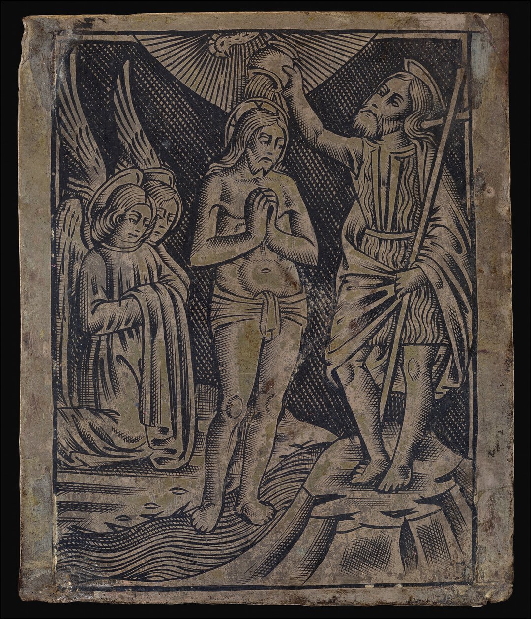 Taufe Christi von Italian 16th Century