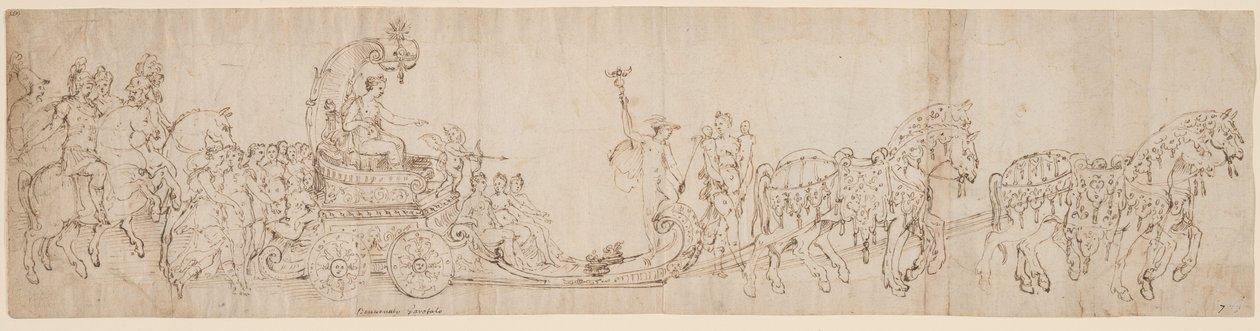 Der Triumph der Venus von Italian 16th Century