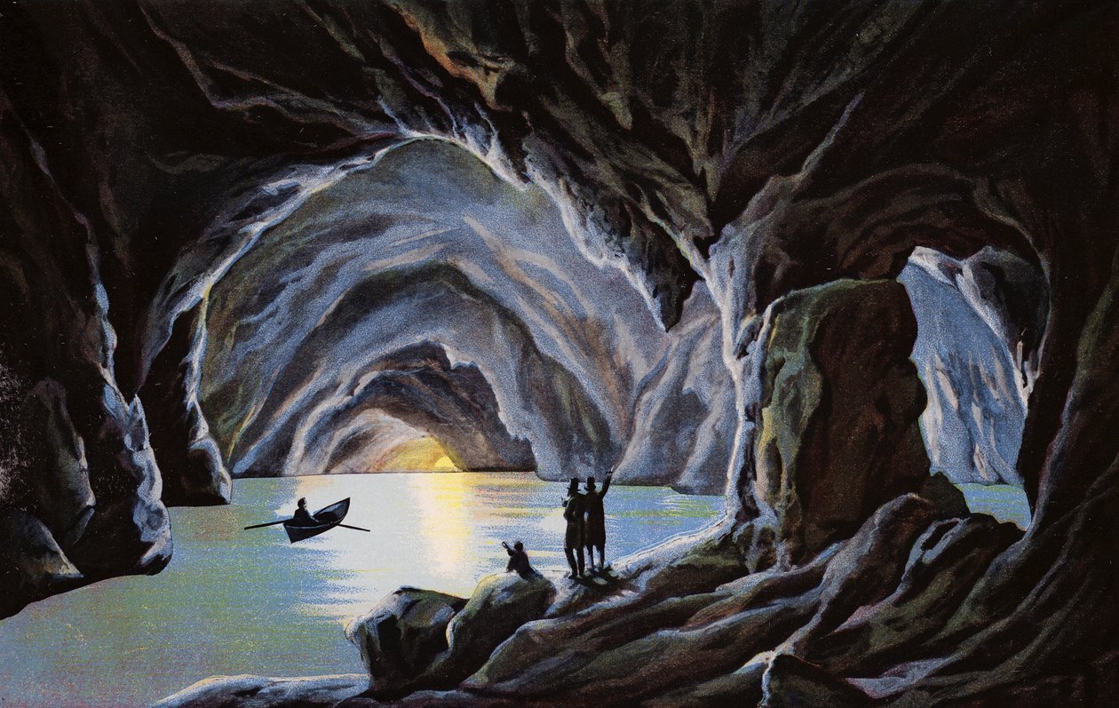 Capri, Blaue Grotte von Italian Photographer