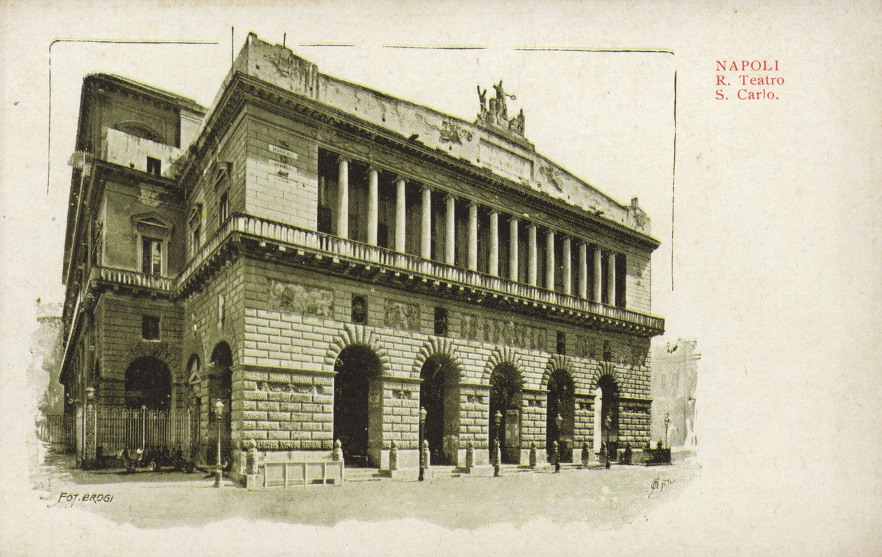 Real Teatro di San Carlo, Neapel von Italian Photographer