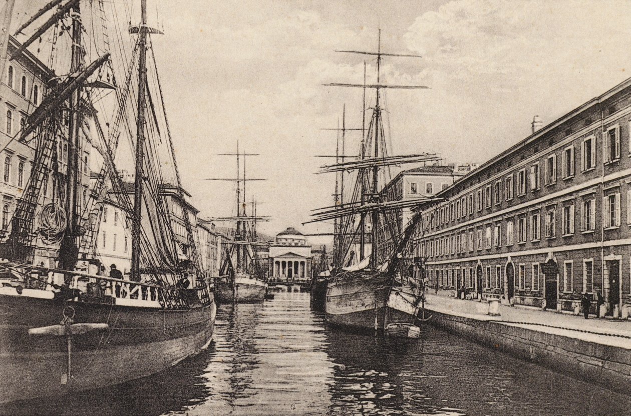 Triest: Canale Grande von Italian Photographer