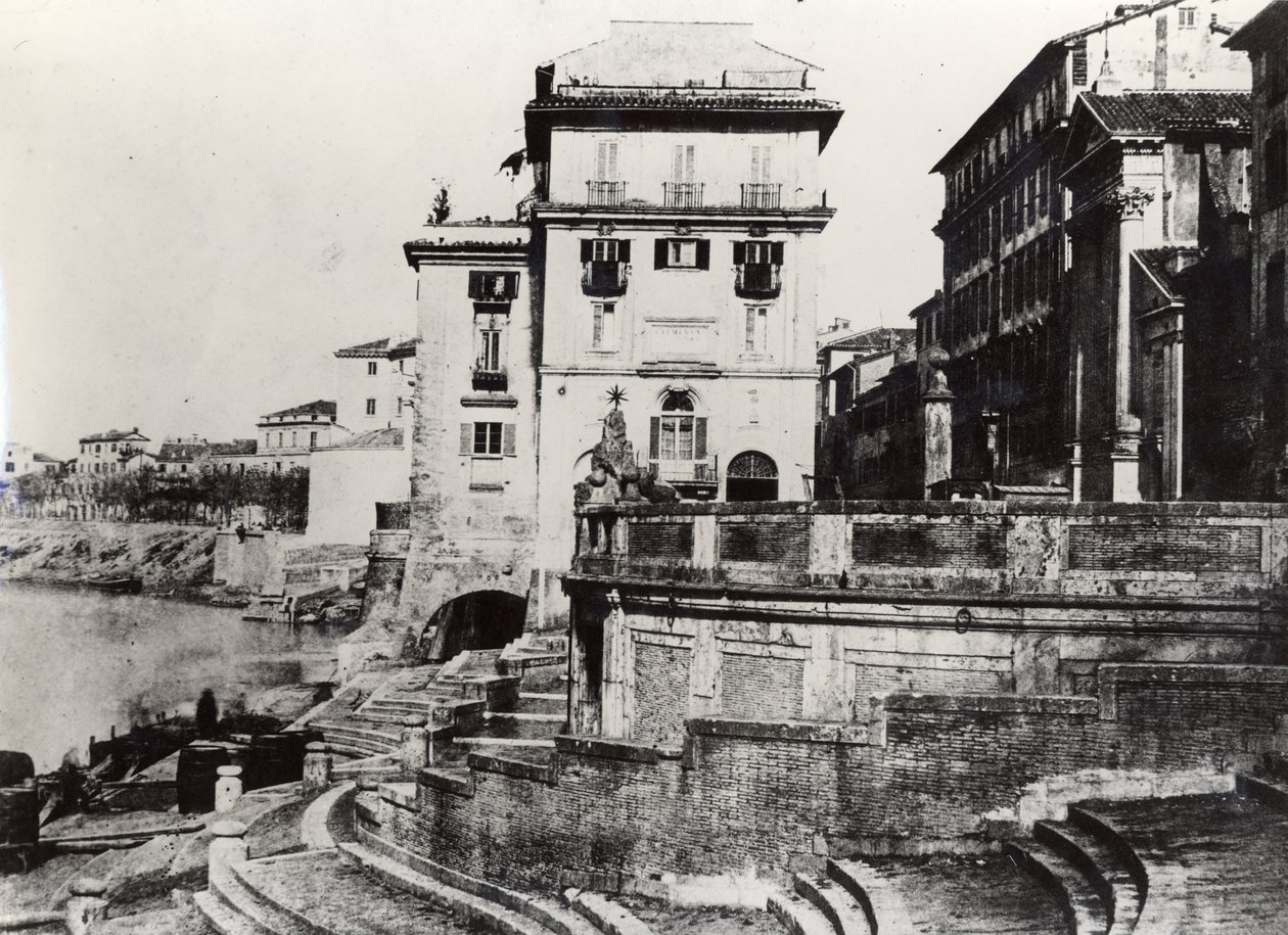 Ansicht des Porto di Ripetta von Italian Photographer