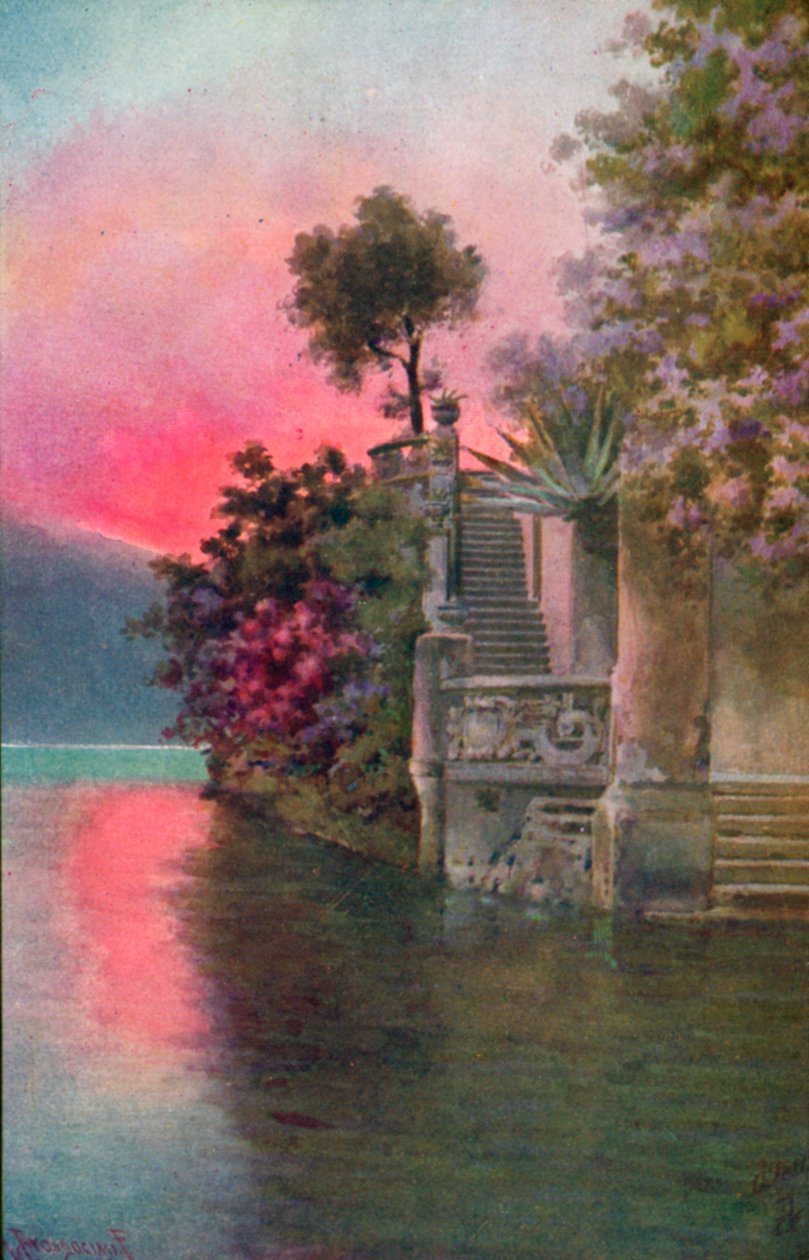 Bellagio, Comer See, Italien von Italian School