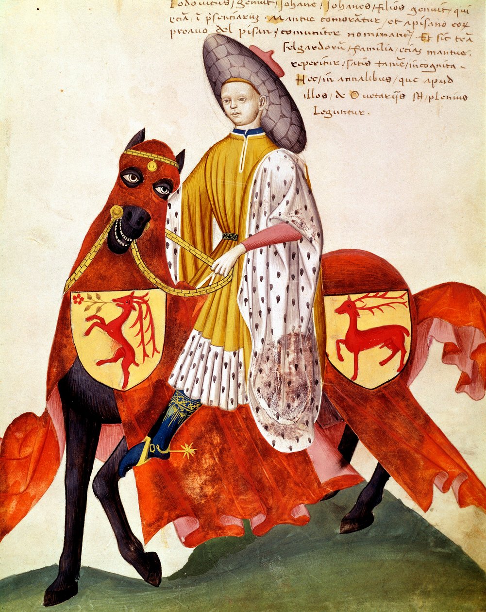Falkner zu Pferd von Italian School