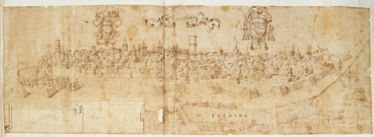 Ferrara, Italien von Italian School