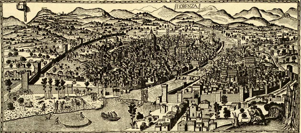 Florenz um 1490 von Italian School