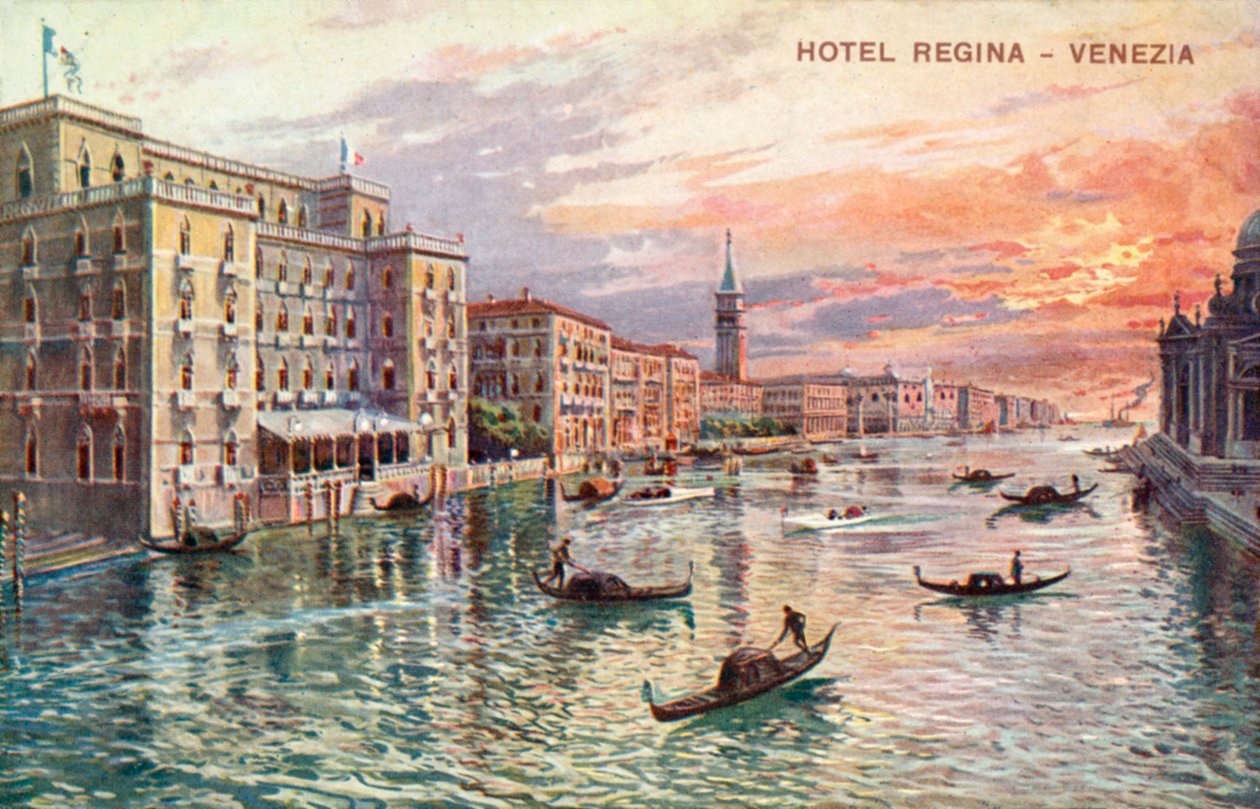 Hotel Regina, Venedig von Italian School