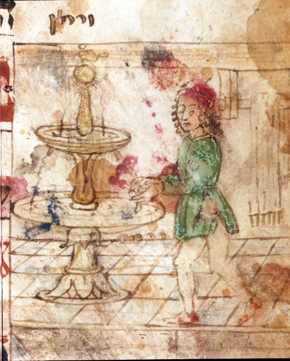 Jüdisches Ritual der Waschung von Italian School