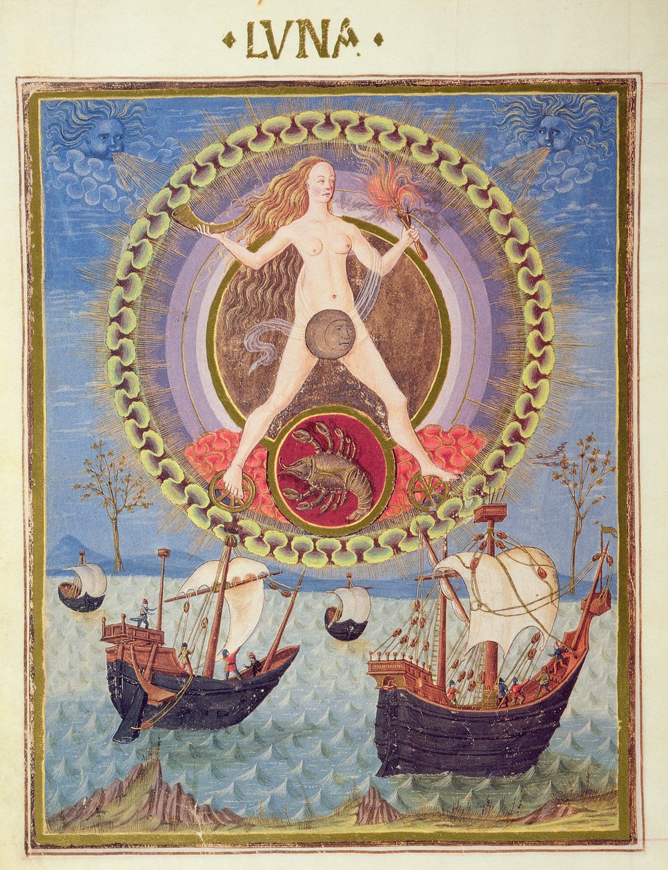 Der Mond, aus 