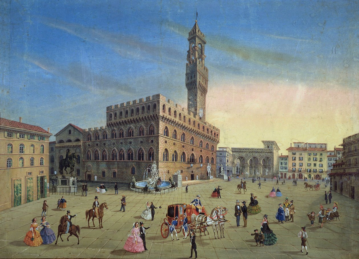 Piazza Signoria, Florenz von Italian School