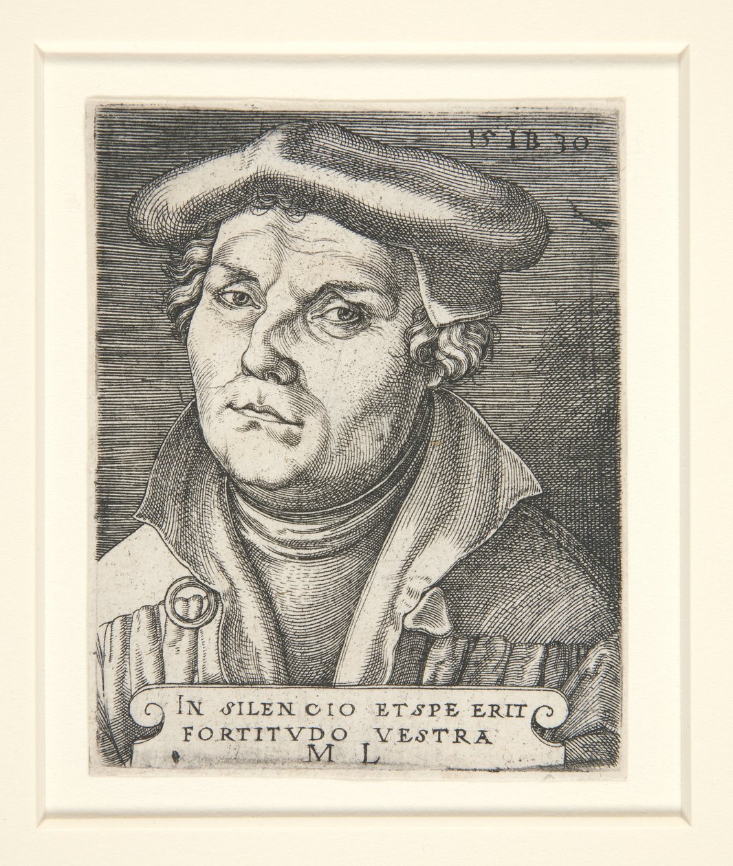 Porträt von Martin Luther von Italian School