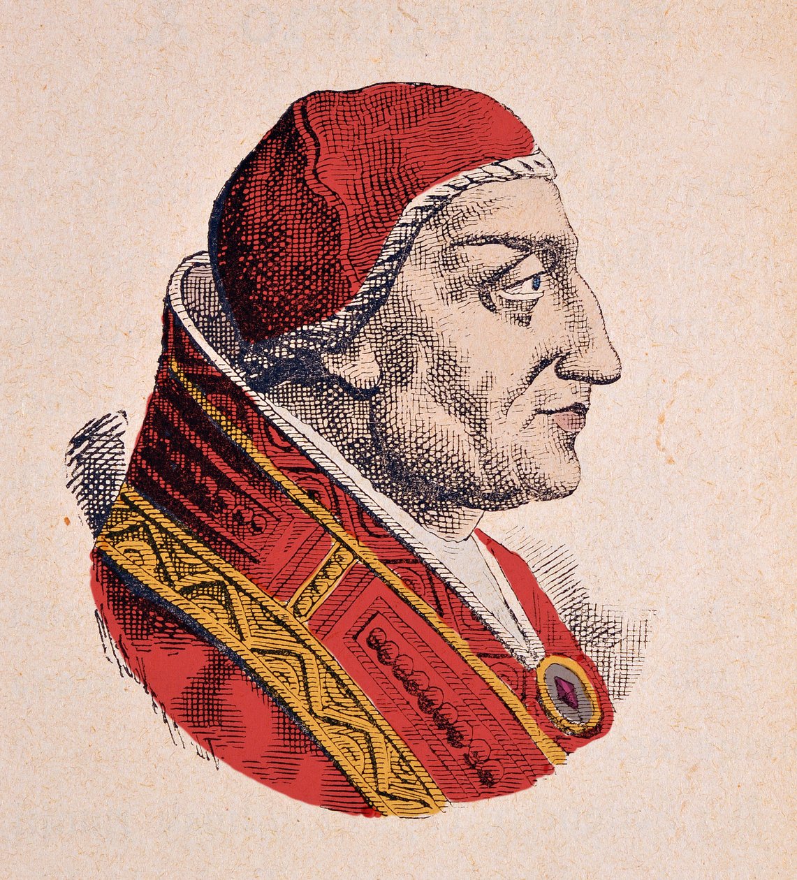 Porträt von Papst Clemens IV. von Italian School