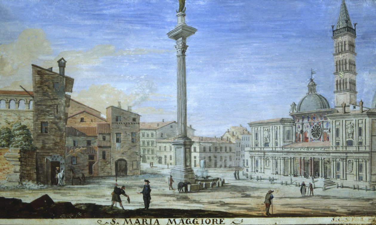 Santa Maria Maggiore von Italian School