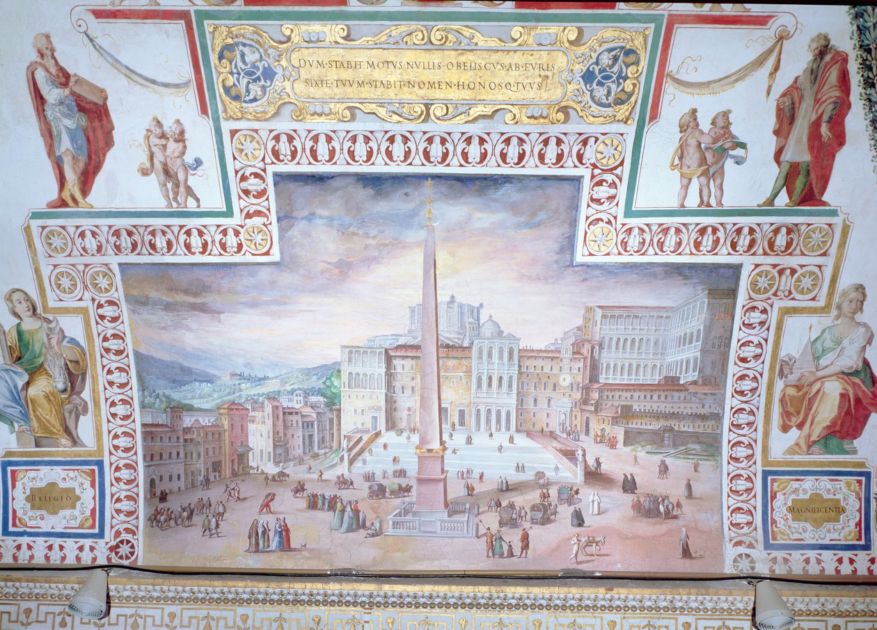 Petersplatz, Rom von Italian School