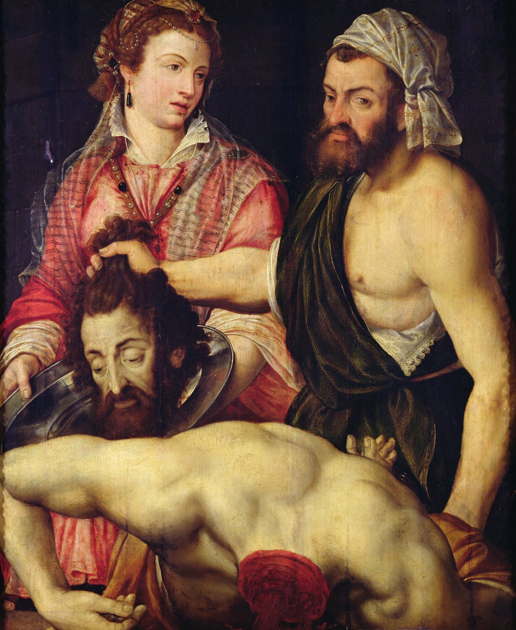 Die Enthauptung von Johannes dem Täufer von Italian School