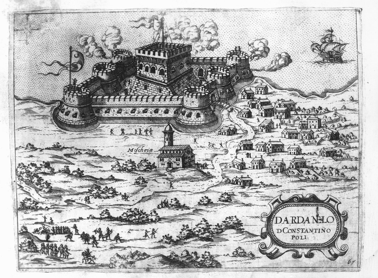 Die Festung in Konstantinopel von Italian School