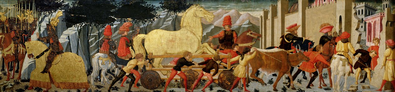 Das Trojanische Pferd von Italian School