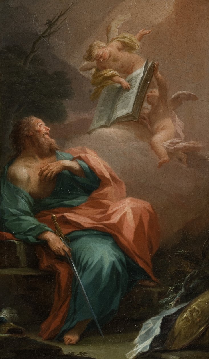 Die Vision des Heiligen Paulus von Italian School