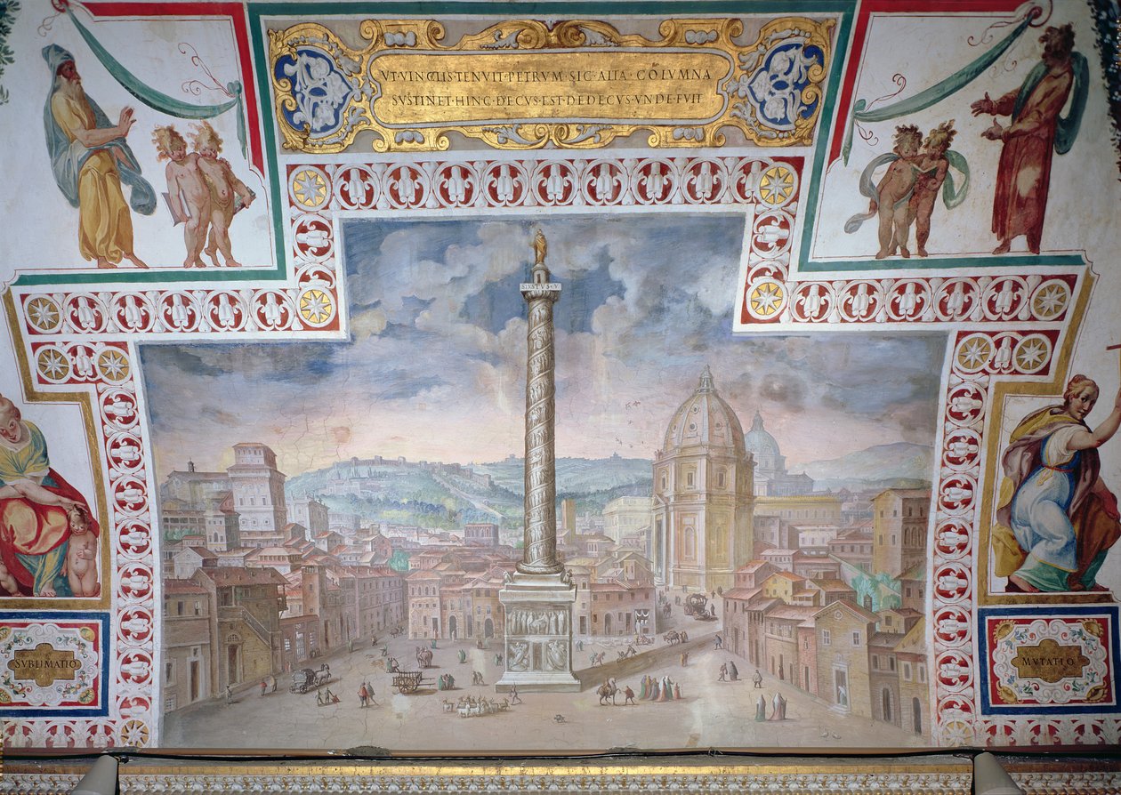 Trajansforum von Italian School