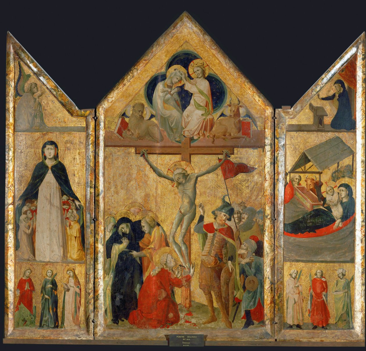 Triptychon von Italian School