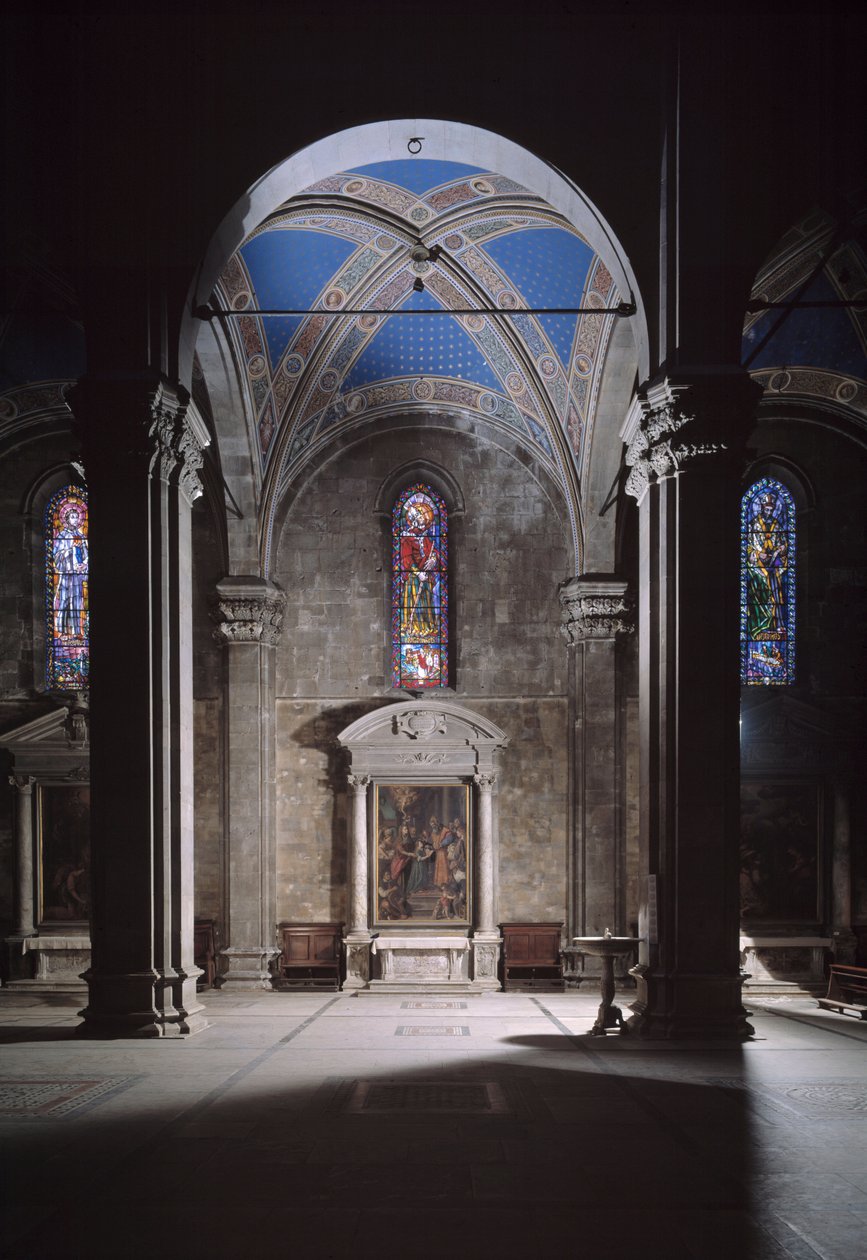 Ansicht der Kathedrale von Lucca von Italian School