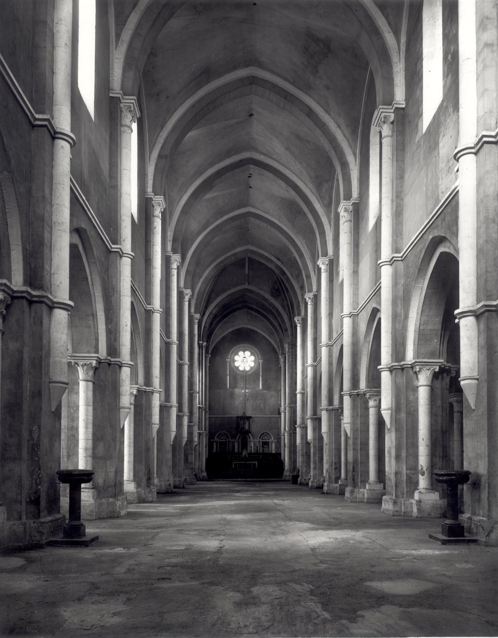 Ansicht des Kirchenschiffs von Italian School