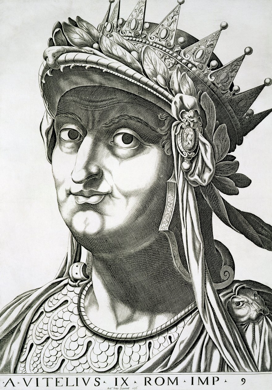 Vitellius (15-69 n. Chr.), 1596 von Italian School