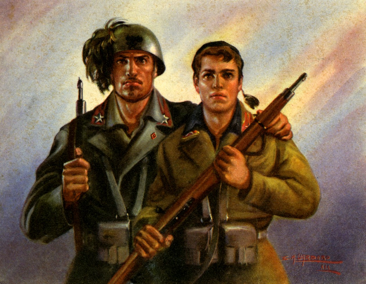 Zweiter Weltkrieg: Italienisches Freiwilligenbataillon der jungen Faschisten von Italian School