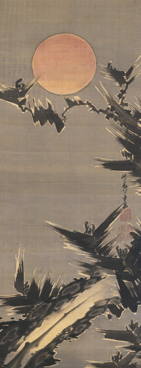 Neujahrssonne, 1800 von Ito Jakuchu