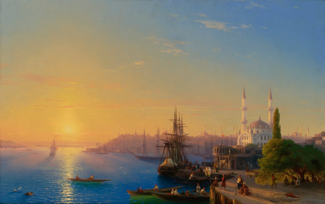 Blick auf Konstantinopel und den Bosporus von Ivan Konstantinovich Aivazovsky