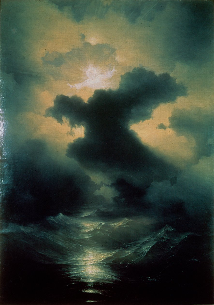 Chaos (Die Schöpfung), 1841 von Ivan Konstantinovich Aivazovsky