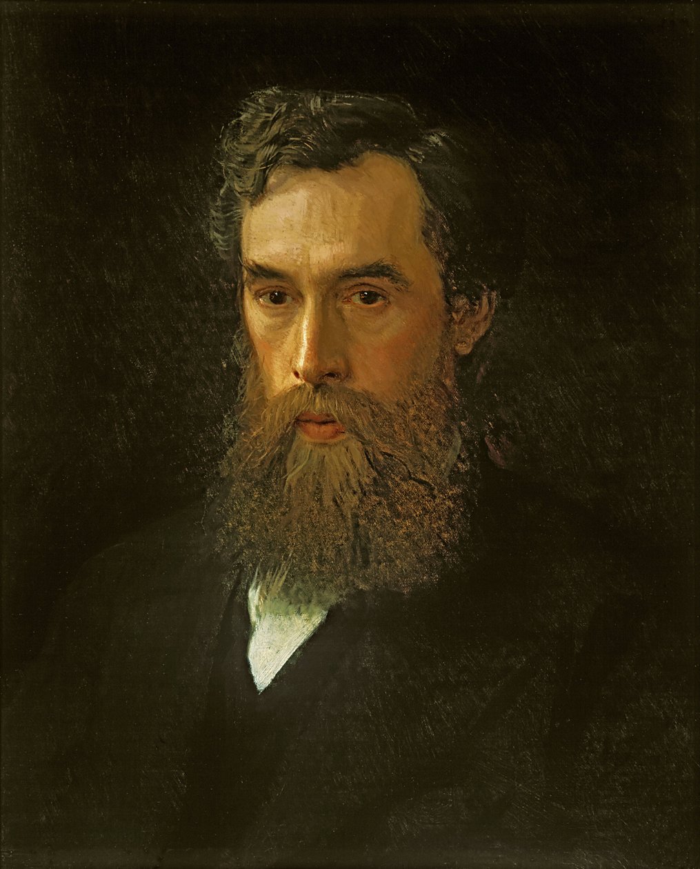 Porträt von Pavel Tretyakov (1832–1898) von Ivan Nikolaevich Kramskoy