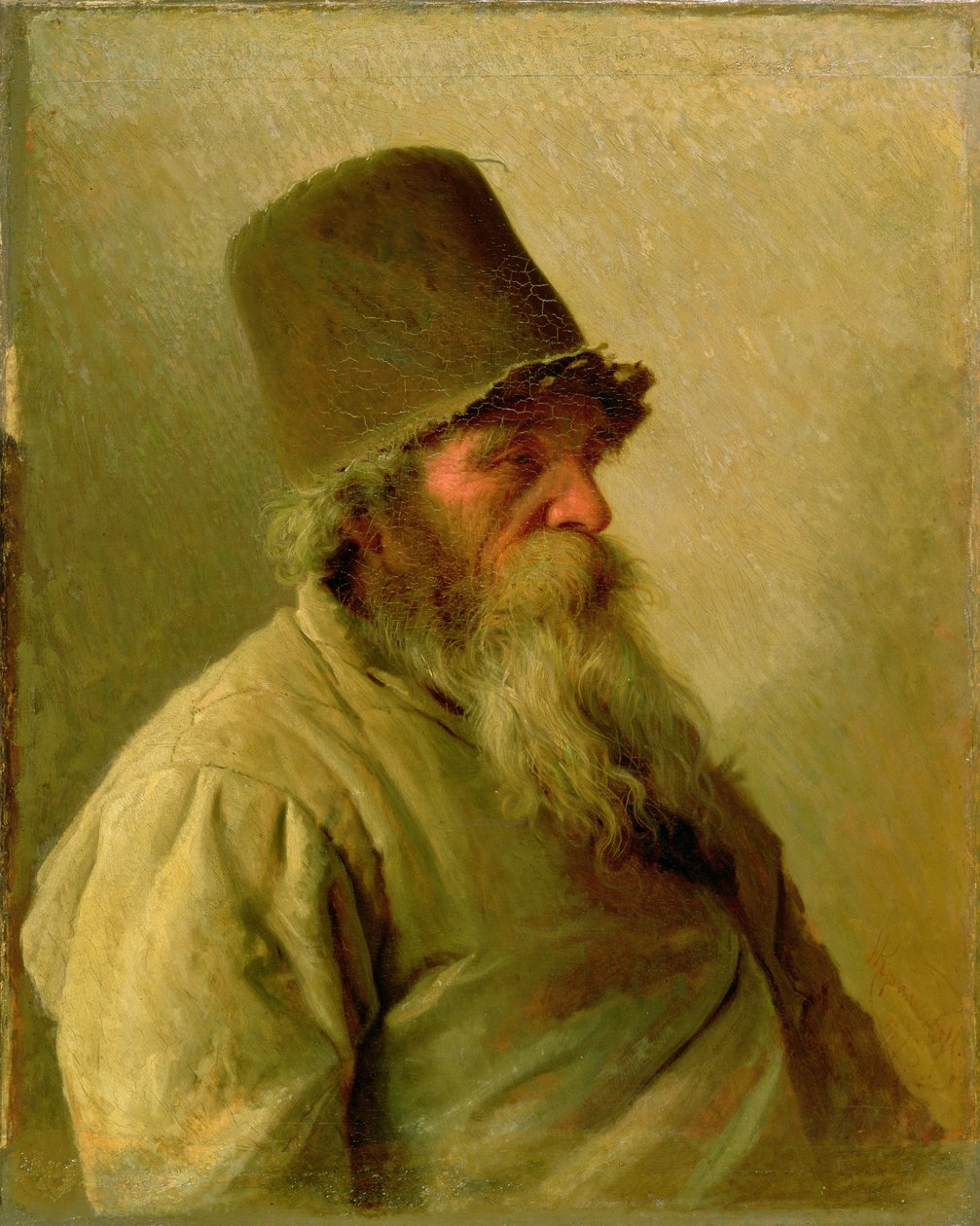 Der Müller, 1873 von Ivan Nikolaevich Kramskoy