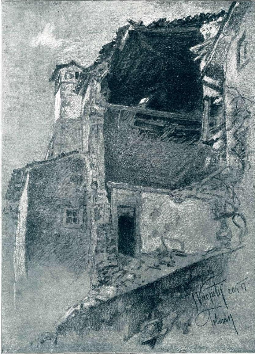 Tolminske Ruinen von Ivan Vavpotic