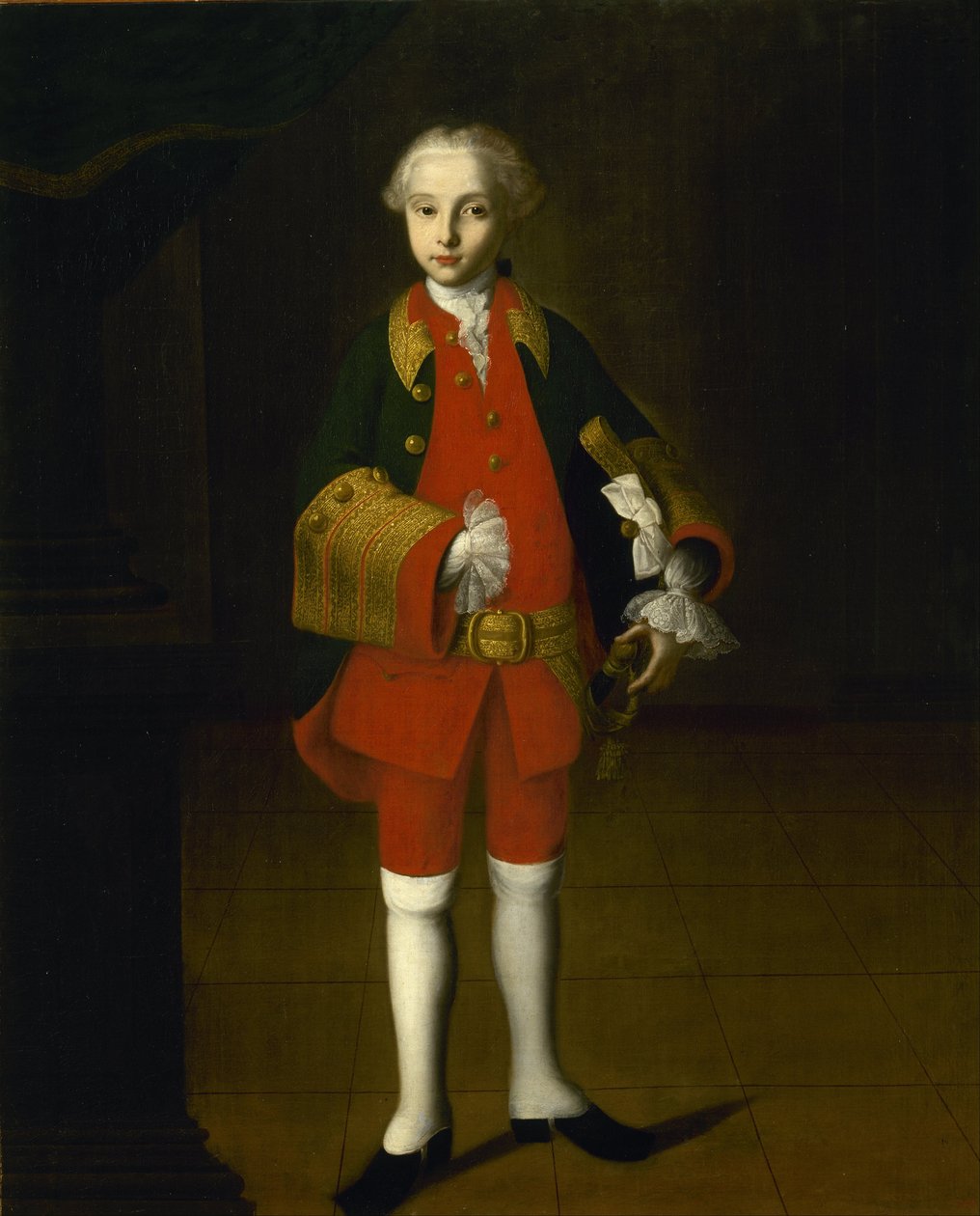 Porträt von William George Fairmore von Ivan Yakovlevich Vishnyakov