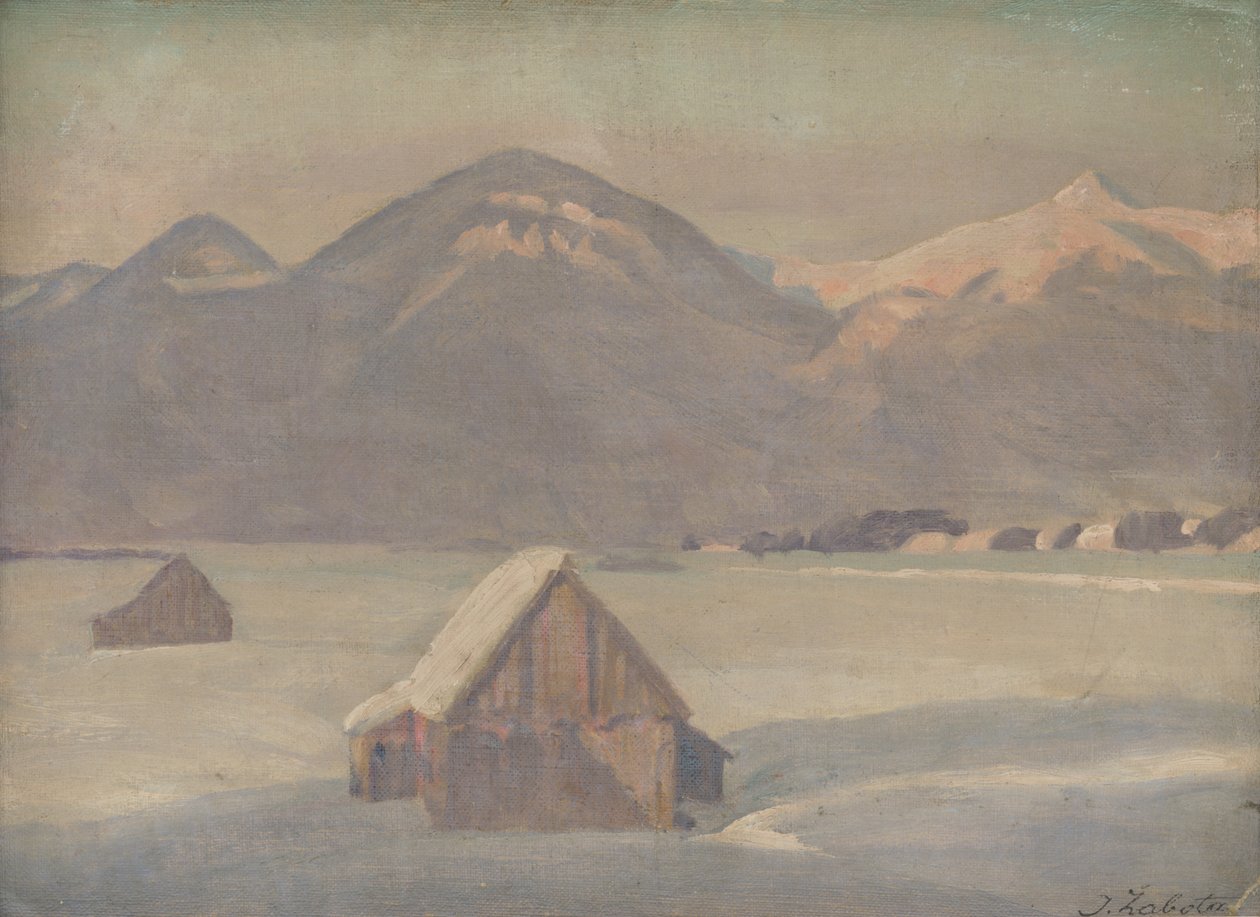 Tatra im Winter von Ivan Zabota