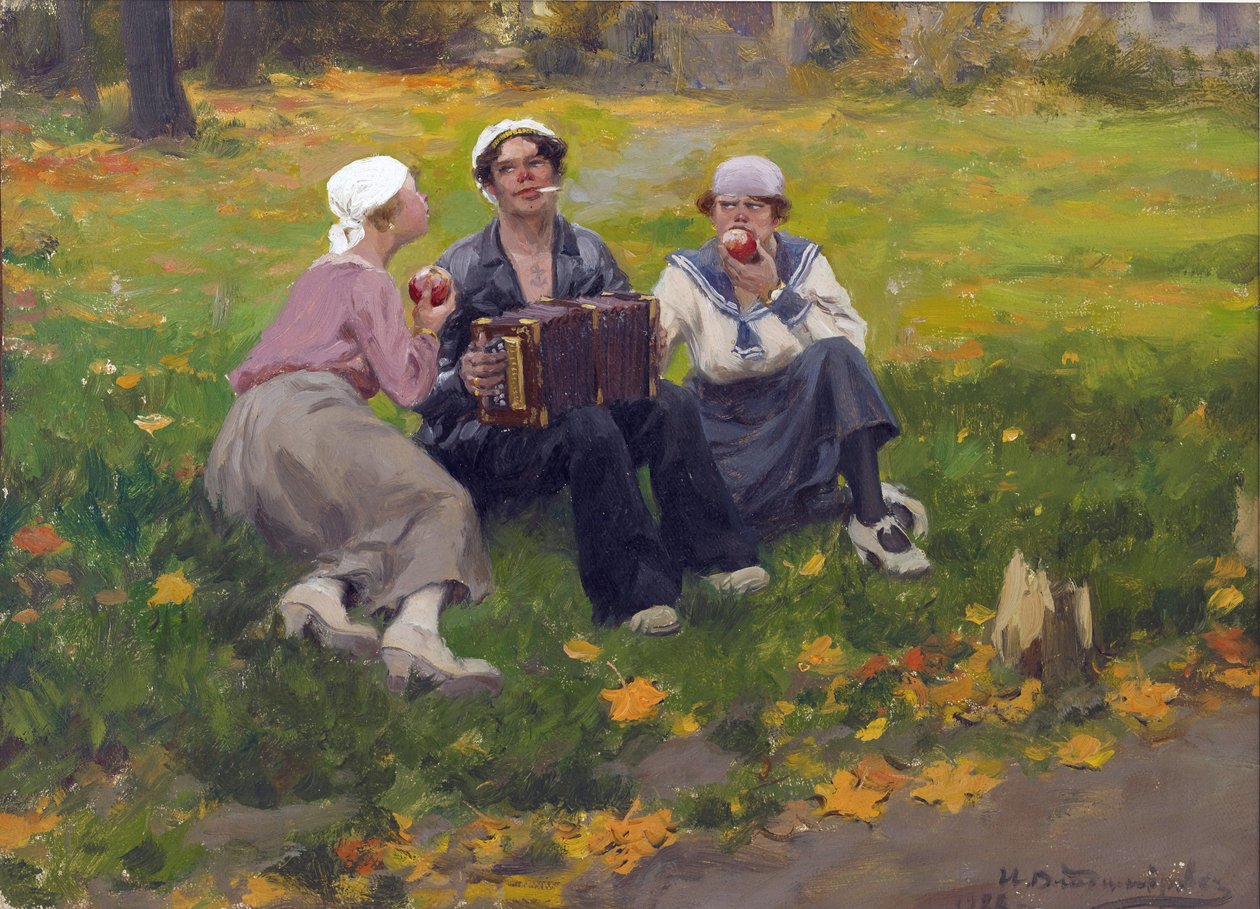 Gruppe von Bolschewiki von Ivan Alexeyevich Vladimirov