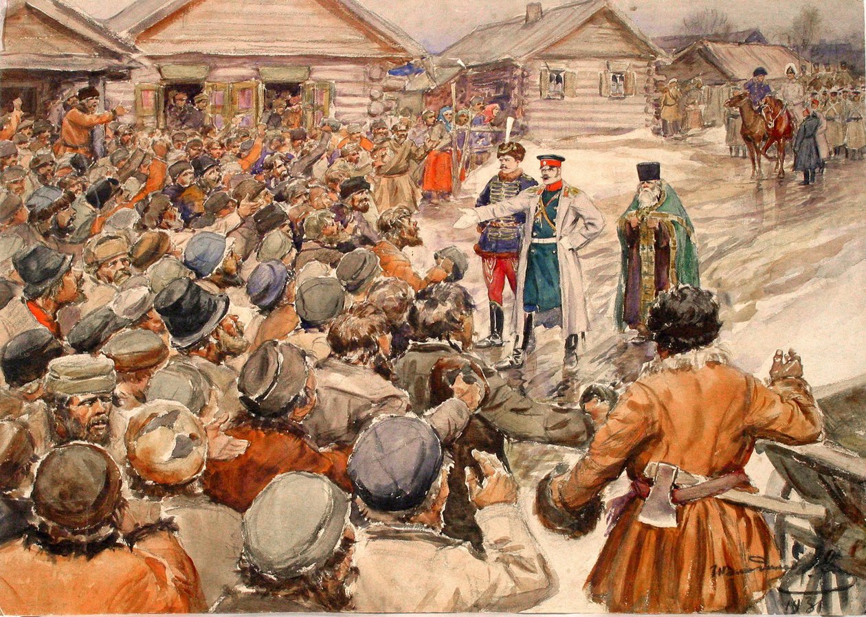 Bauernaufstand, 1931 von Ivan Alexeyevich Vladimirov
