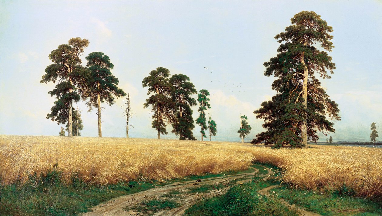 Roggenfeld, 1878 von Ivan Ivanovich Shishkin