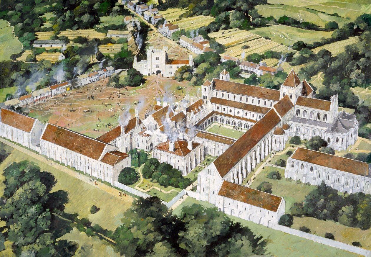 Battle Abbey, 16. Jahrhundert, ca. 1990-2010 von Ivan Lapper