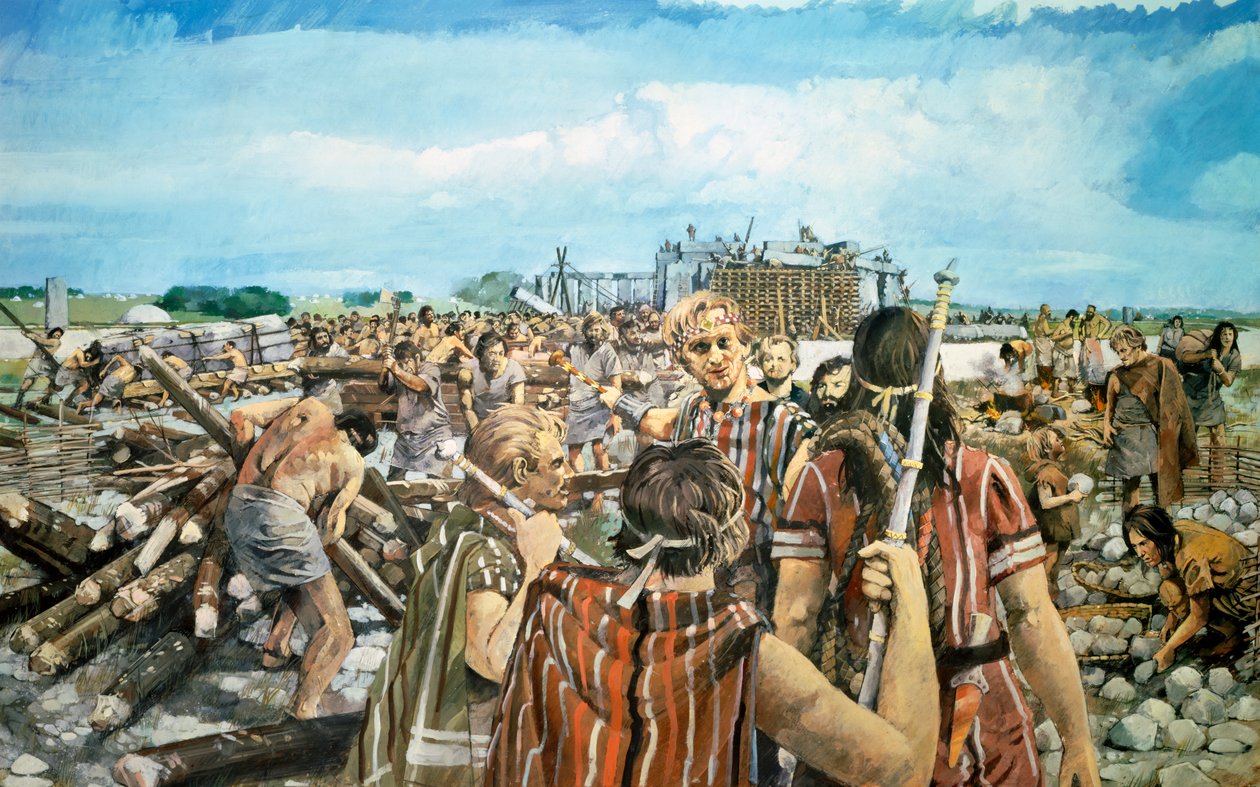 Stonehenge-Konstruktion von Ivan Lapper