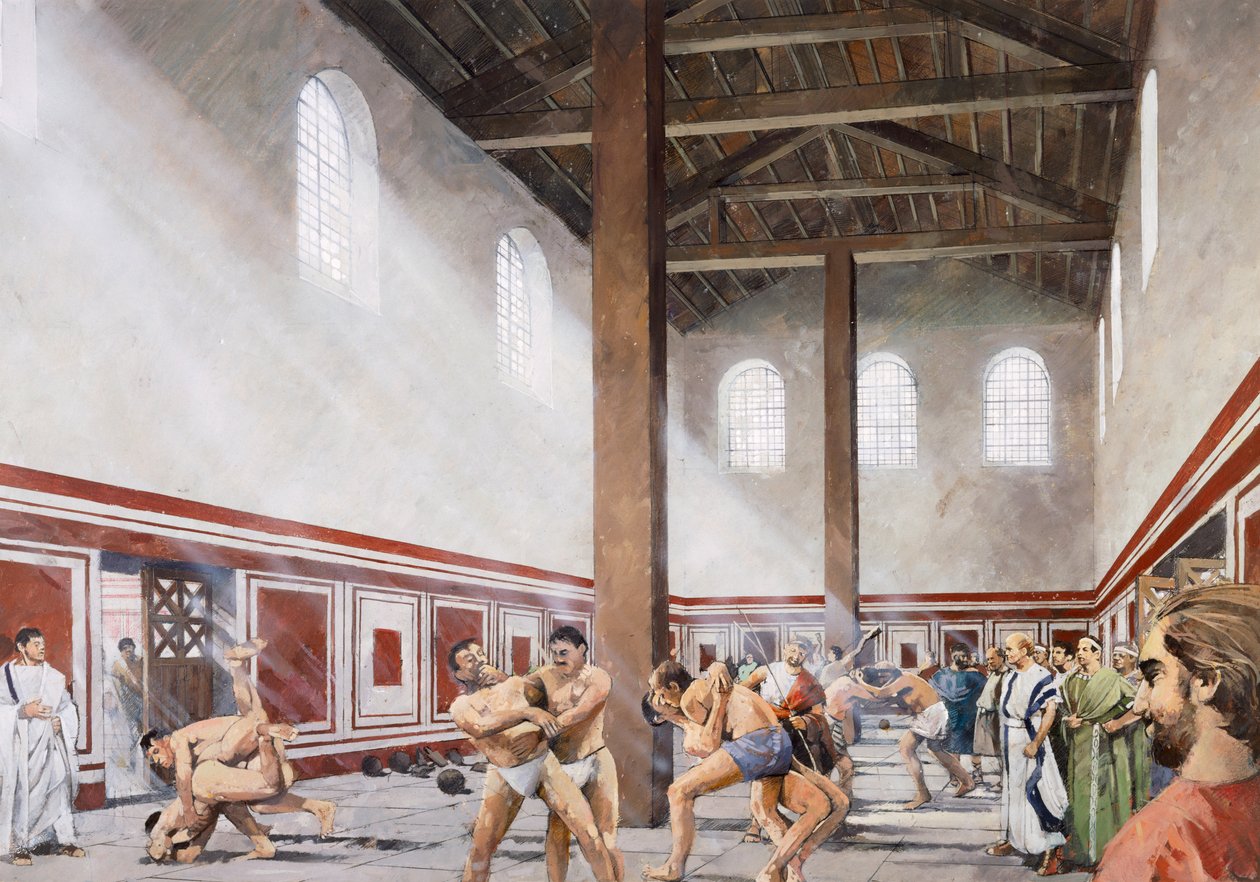 Römische Stätte in Wall, Letocetum von Ivan Lapper