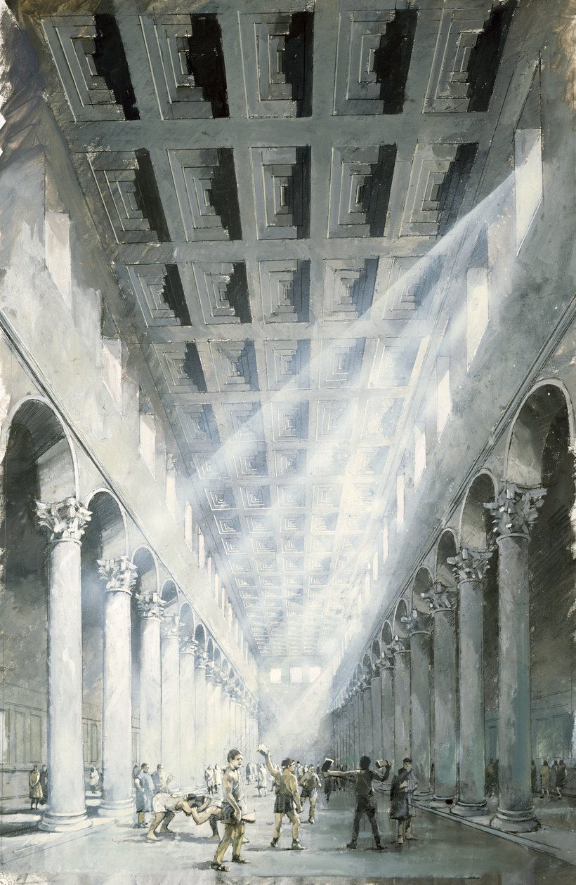 Römische Stadt Wroxeter von Ivan Lapper