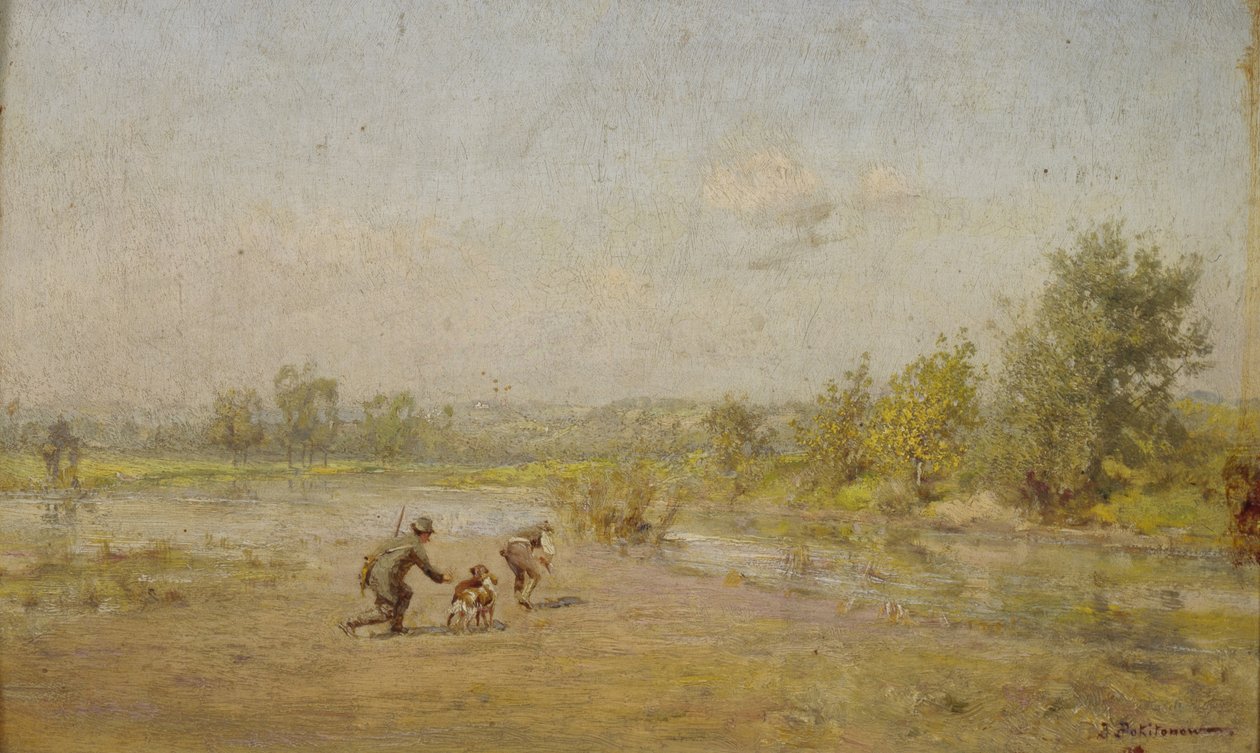 Die Jäger von Ivan Pavlovich Pokhitonov