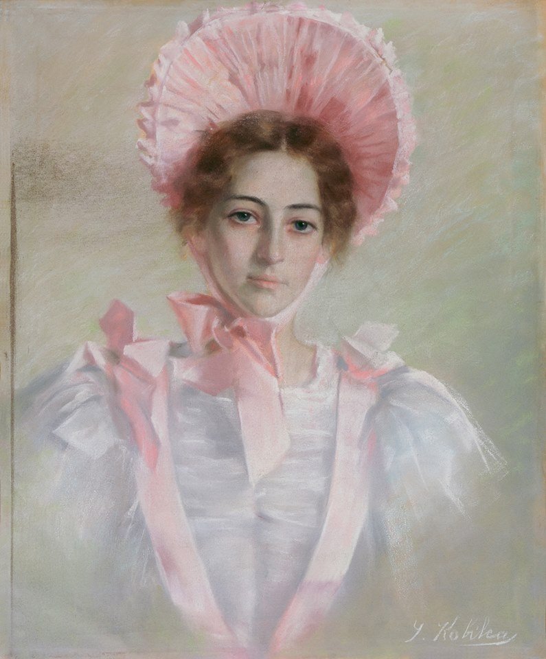 Porträt von Alma Souvan von Ivana Kobilca