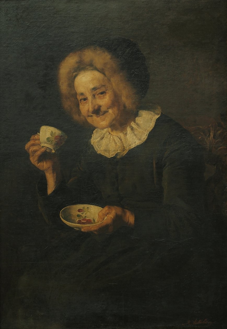 Kaffeetrinkerin von Ivana Kobilca