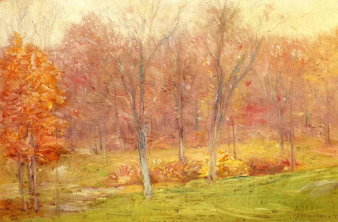 Herbstregen von J. Alden Weir